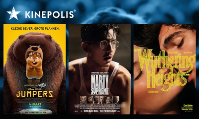 1-persoonsticket + popcorn of familieticket bij Kinepolis Groningen