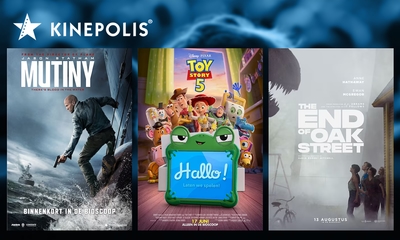 1-persoonsticket + popcorn of familieticket bij Kinepolis Cinerama, Dordrecht of Spijkenisse