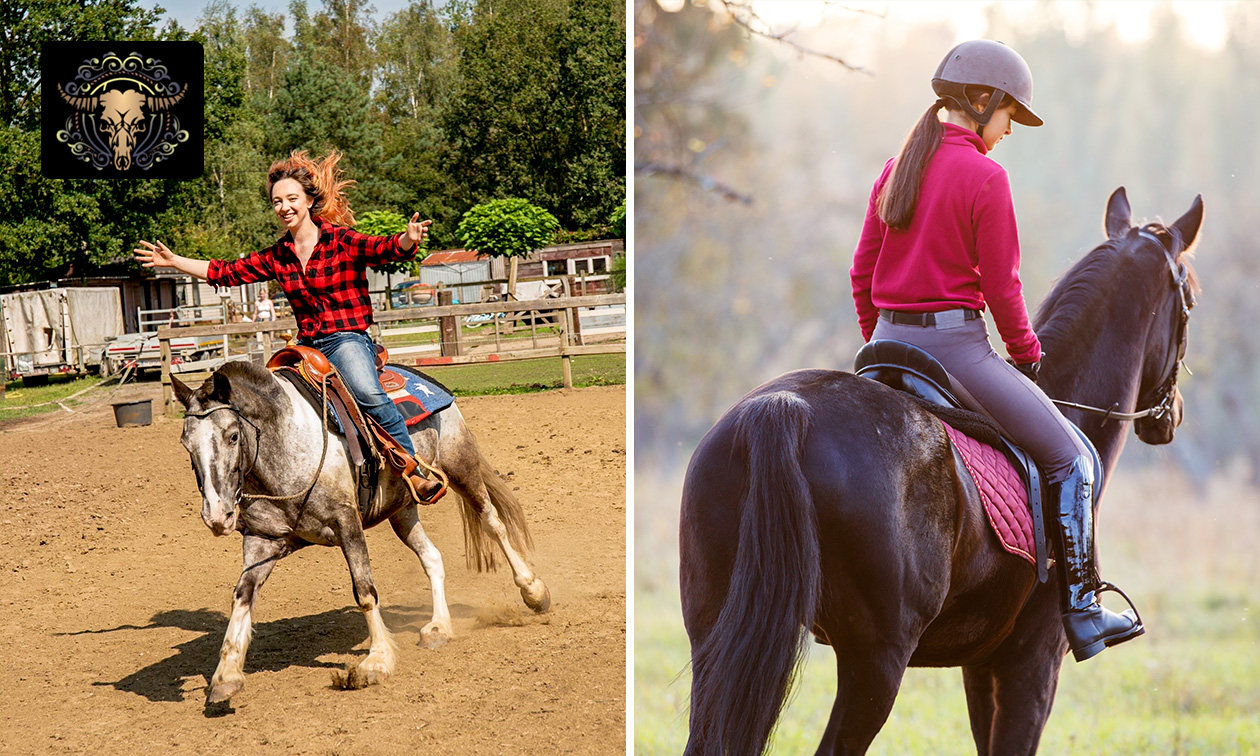 1 of 5 paardrijles(sen) naar keuze (1 uur)