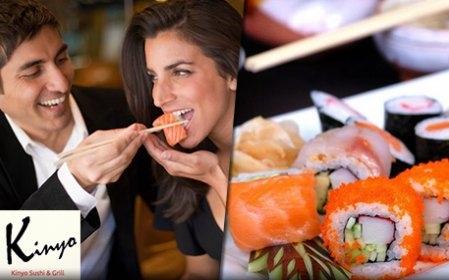 All-You-Can-Eat sushi (2 uur) + zalmschotel