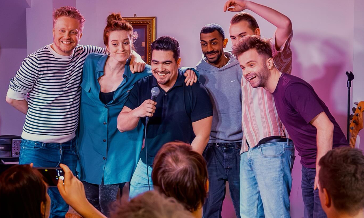 Entree voor comedyshow de Klaplopers