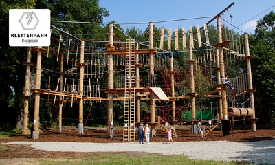 Eintritt Kletterpark Biggesee (3 Stunden)
