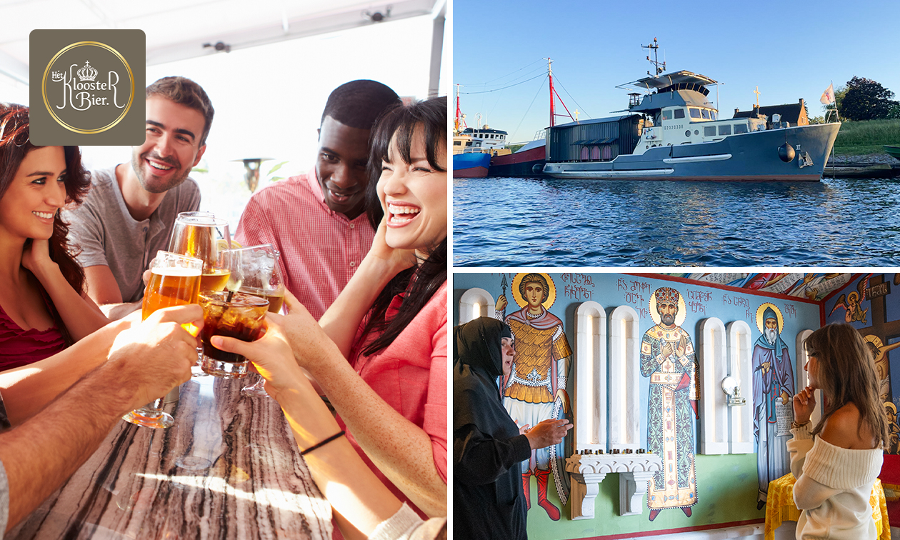 Bierproeverij + rondleiding + rondvaart (90 min)