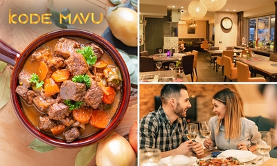 2- of 3-gangen keuzelunch bij Kode Mavu