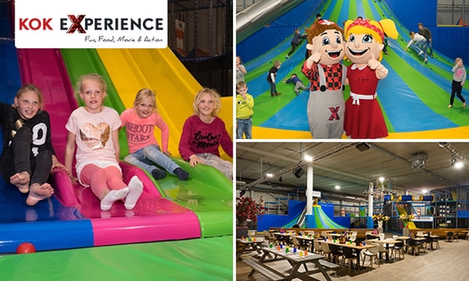 Entree voor speelparadijs + ijsje