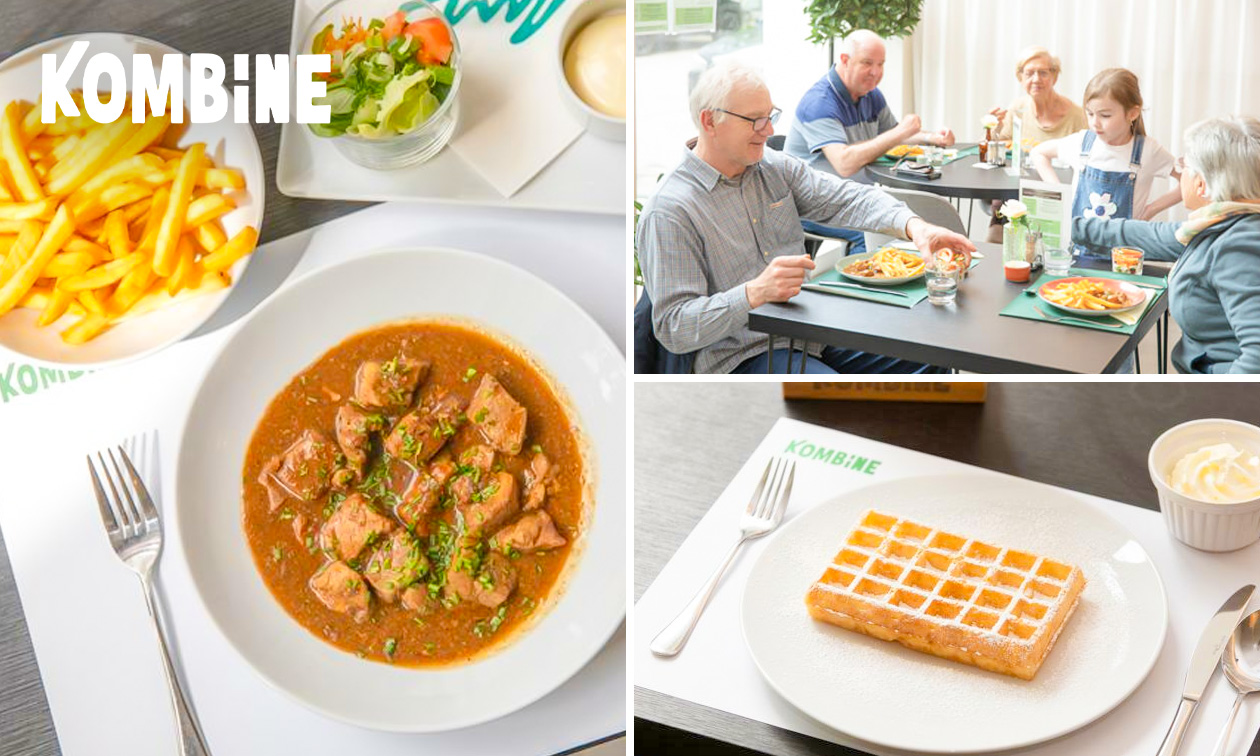 3-gangenlunch of -diner à la carte