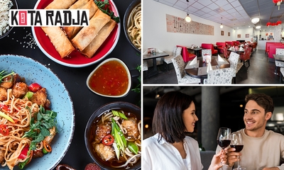 All-You-Can-Eat-buffet + dessert bij Kota Radja