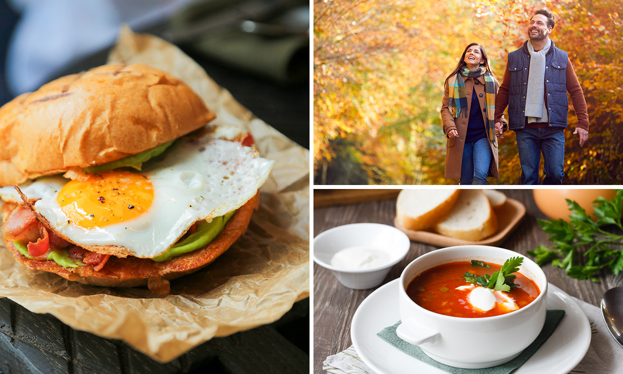 2-gangenlunch à la carte + evt. wandeling bij Kulturhus De Klaampe