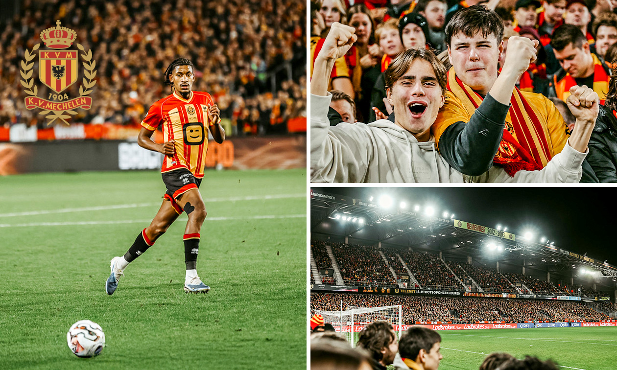 Ticket voor een wedstrijd van KV Mechelen