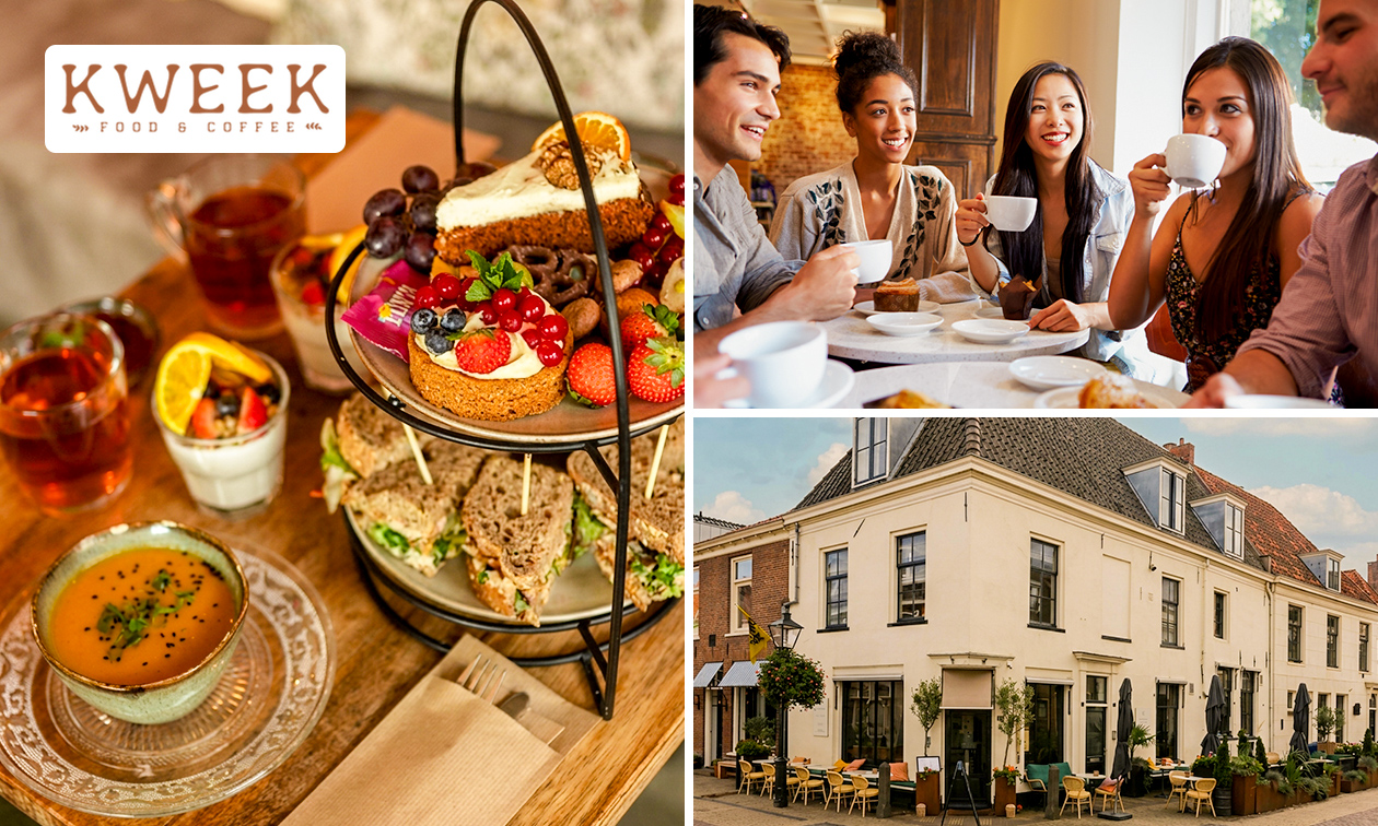 High tea bij Kweek Foodbar in Naarden