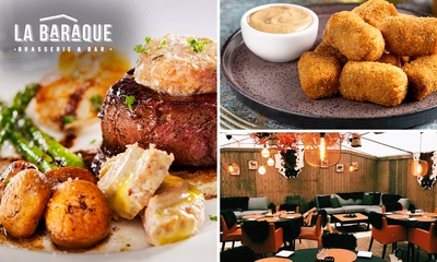 3-gangen wilddiner bij La Baraque