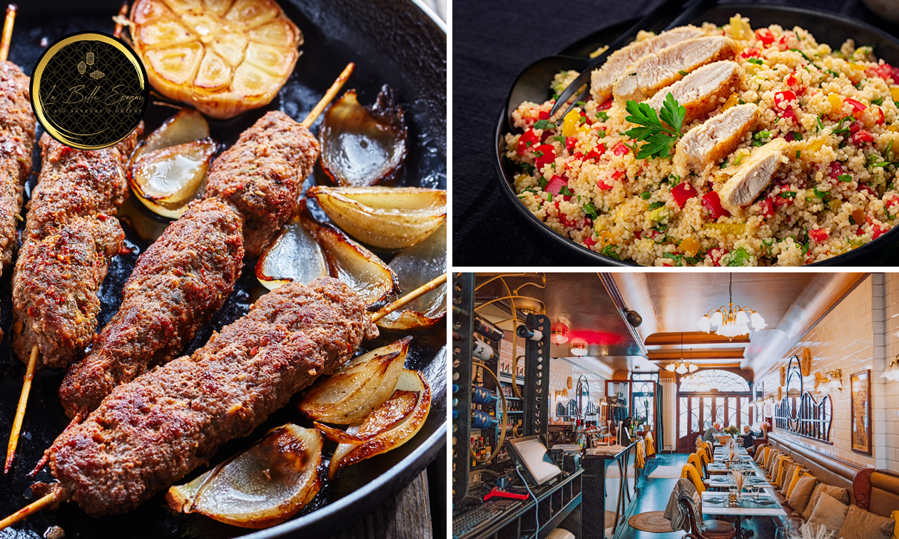 Menu en 2 ou 3 services au choix au coeur de Spa
