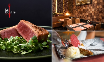 3-gangenlunch of -diner à la carte bij La Bouffe