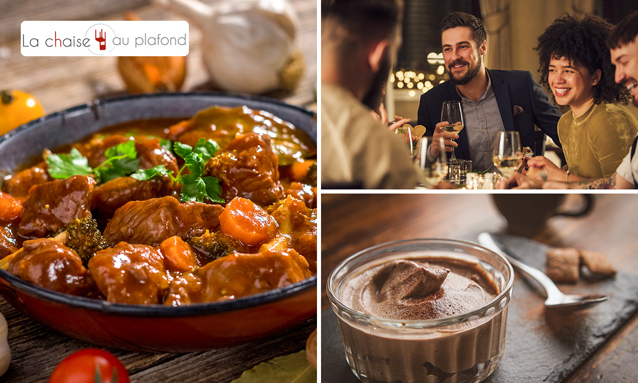 Menu en 2 ou 3 services à la carte près de Lille