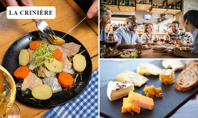 Menu en 2 ou 3 services au choix au coeur de Lille