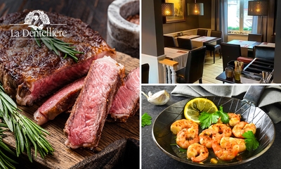 2- of 3-gangenlunch of -diner à la carte in hartje Brugge