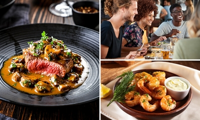 Menu en 2 ou 3 services au choix + café à La Ferme de Milfort