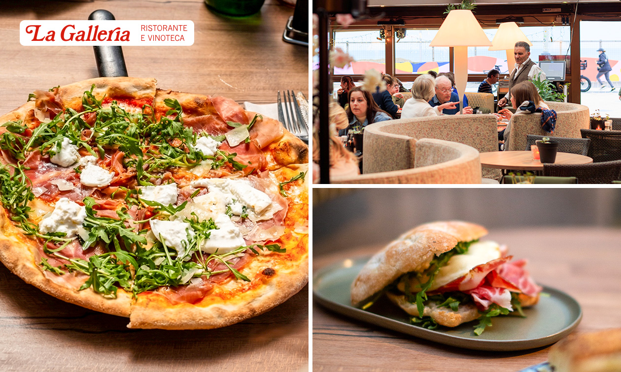 2-gangen keuzelunch of 3-gangen keuzediner bij La Galleria