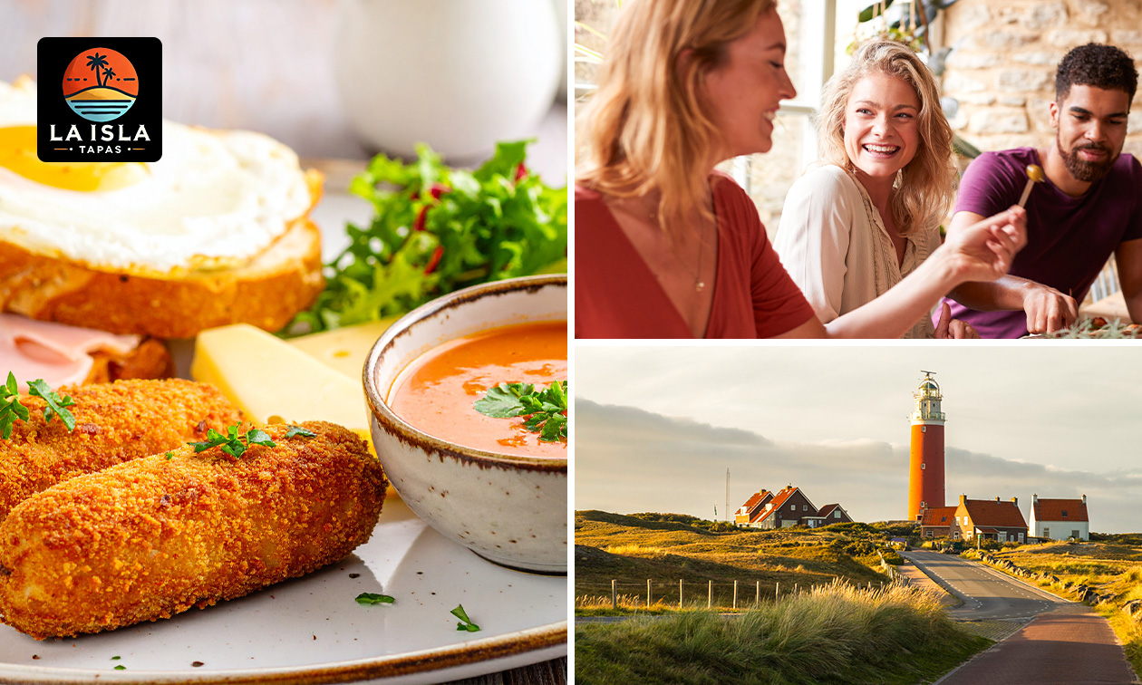 Wandelaarslunch bij La Isla Tapas op Texel