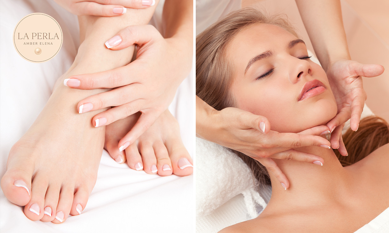 Luxe pedicurebehandeling of gelaatsverzorging (60 min)