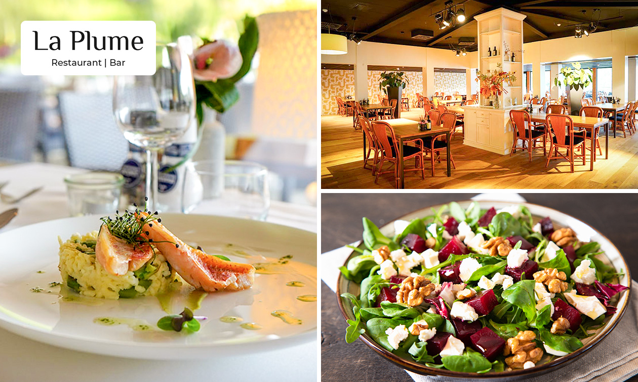 3-gangendiner à la carte + koffie/thee