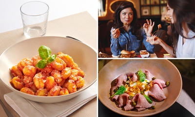 Menu en 2 ou 3 services à la carte près de Charleroi