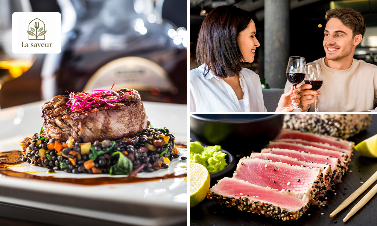 2- of 3-gangendiner à la carte in Hasselt