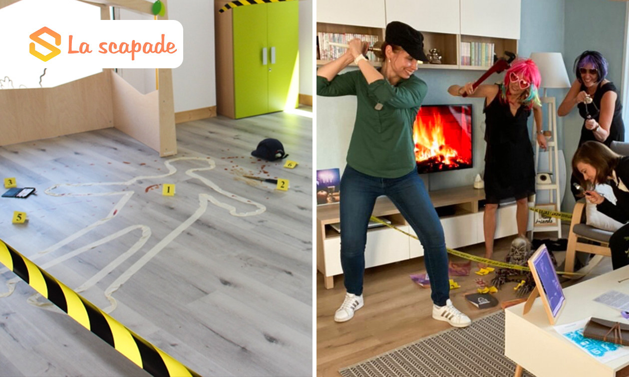 Escape game, chasse au trésor ou enquête policière à la maison