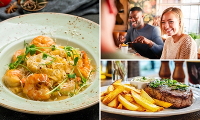 Lunch en 2 services ou menu en 3 services au choix à Huy