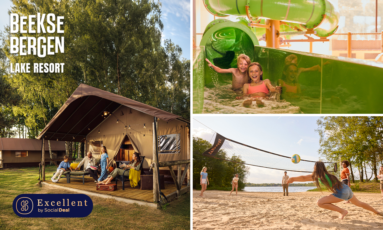 Weekend of midweek (5-6 personen) bij Lake Resort Beekse Bergen
