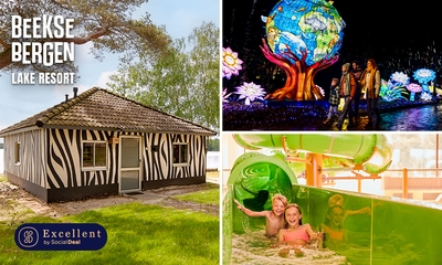 Weekend of midweek (5-6 personen) bij Lake Resort Beekse Bergen