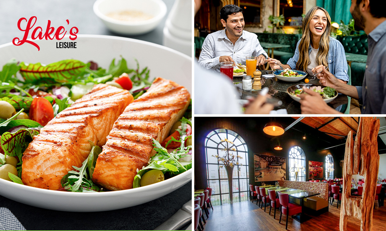 2-gangen keuzelunch bij Lake's Leisure