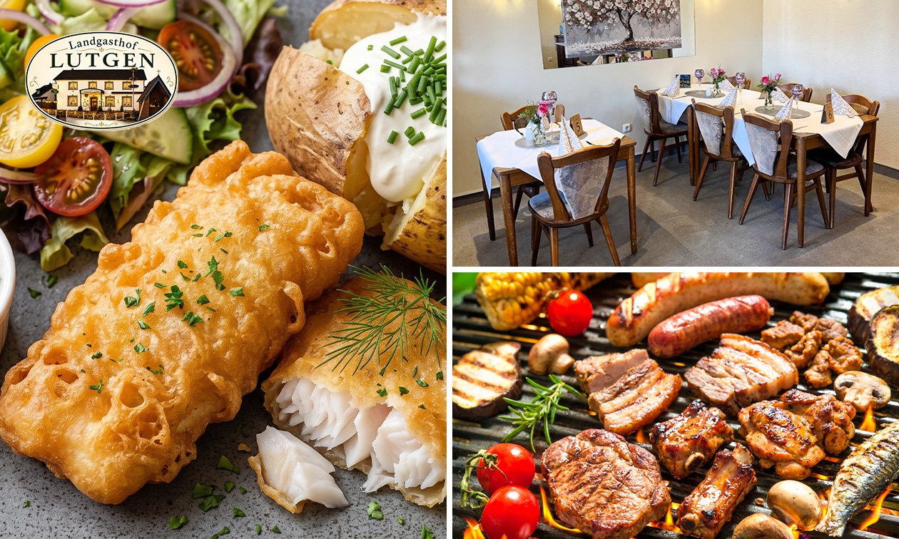 3-gangendiner naar keuze of onbeperkt barbecueën + saladebuffet