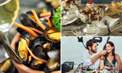 Menu moules en 2 services à La Louvière