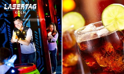 Lasertag (à 60 Minuten) + Getränk + Membercard