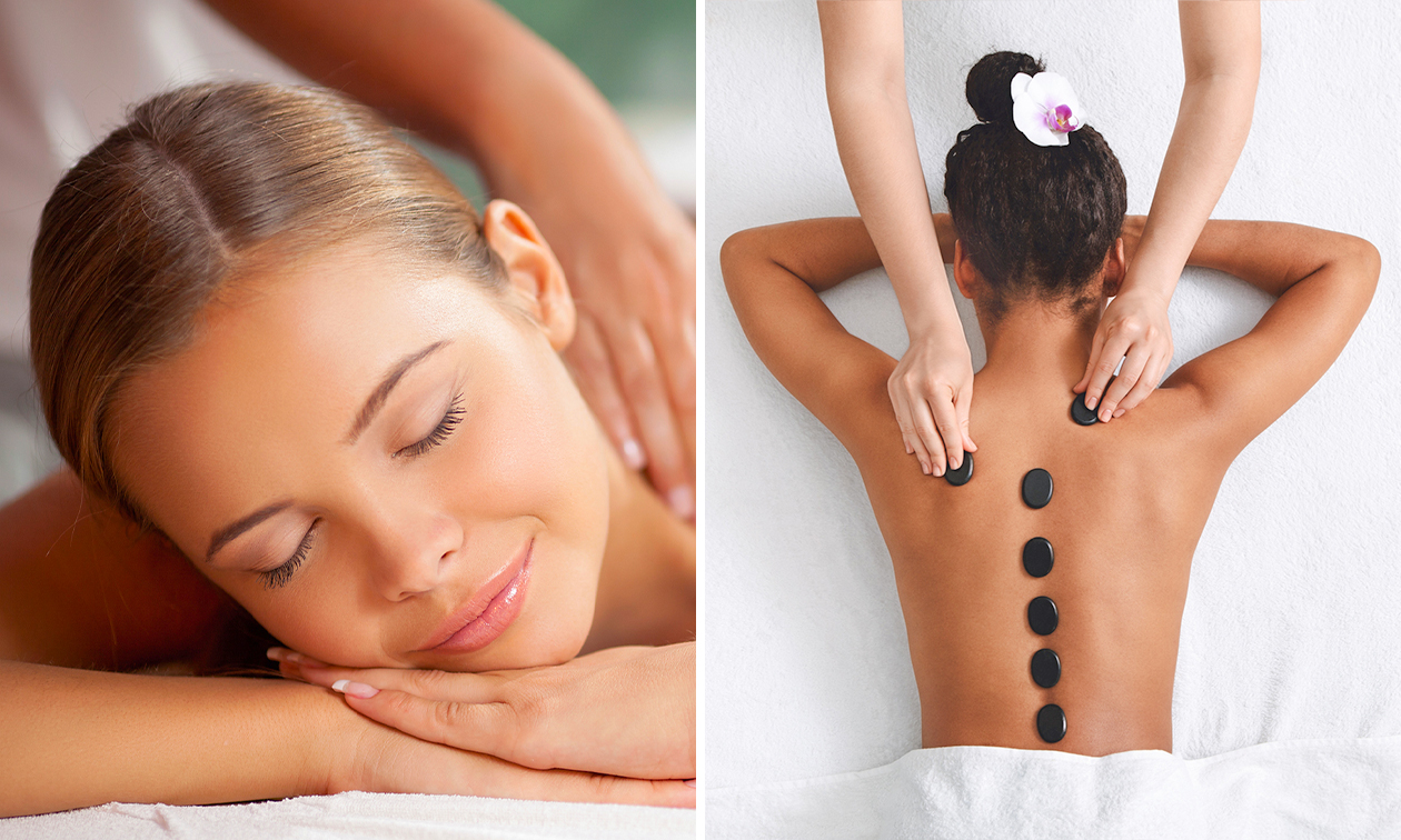 Massage du corps (60 ou 75 min) ou aux pierres chaudes (90 min) près de Chaudfontaine