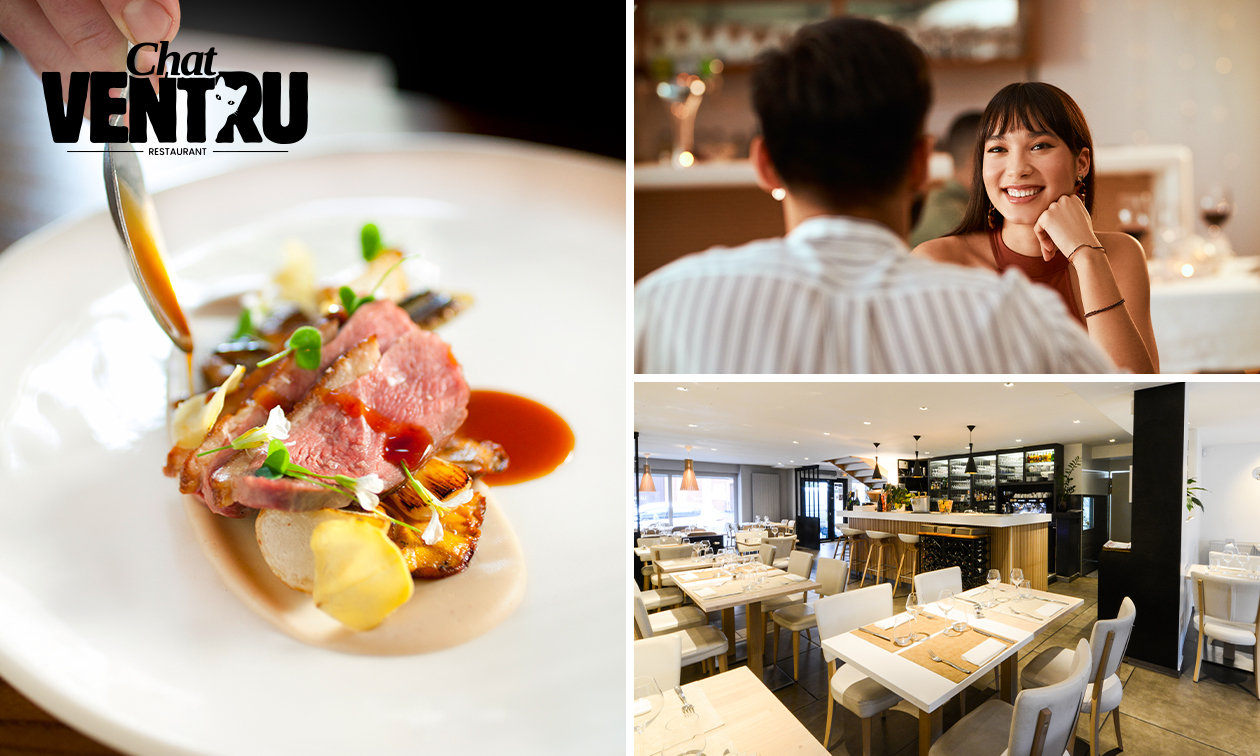 Menu en 2 ou 3 services à la carte près de Lille