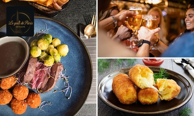 3-gangen keuzelunch of -diner bij Le Goût De Paris in hartje Aalst