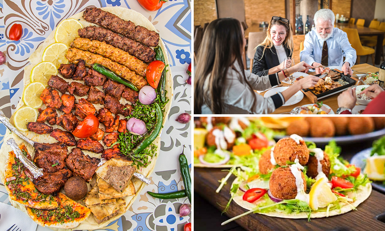 Menu grillade mixte en 3 services + café ou thé + boisson au choix à Bruxelles