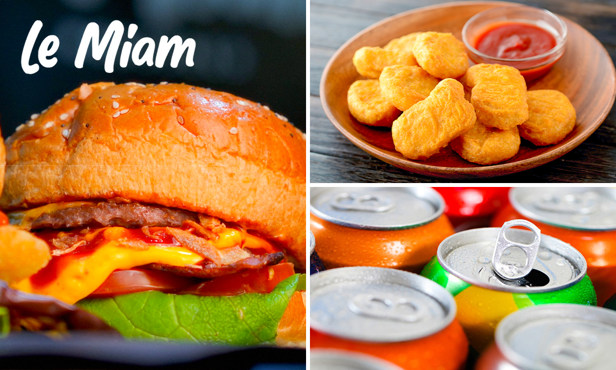 Menu burger en 2 ou 3 services à la carte à Bruxelles