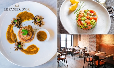 2- of 3-gangendiner à la carte bij Le Panier D'Or