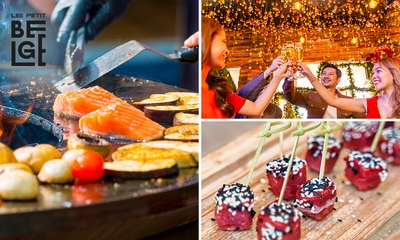 Winters 4-gangen OFYR-diner van de chef + glaasje bubbels of mocktail bij Le Petit Belge