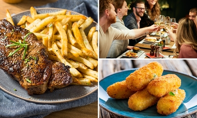 2- of 3-gangenlunch of -diner à la carte in De Panne