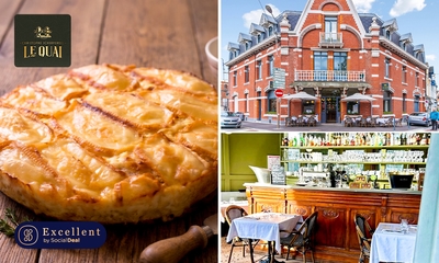 Tarte au Maroilles à partager + bières ou boissons non alcoolisées près de Lille