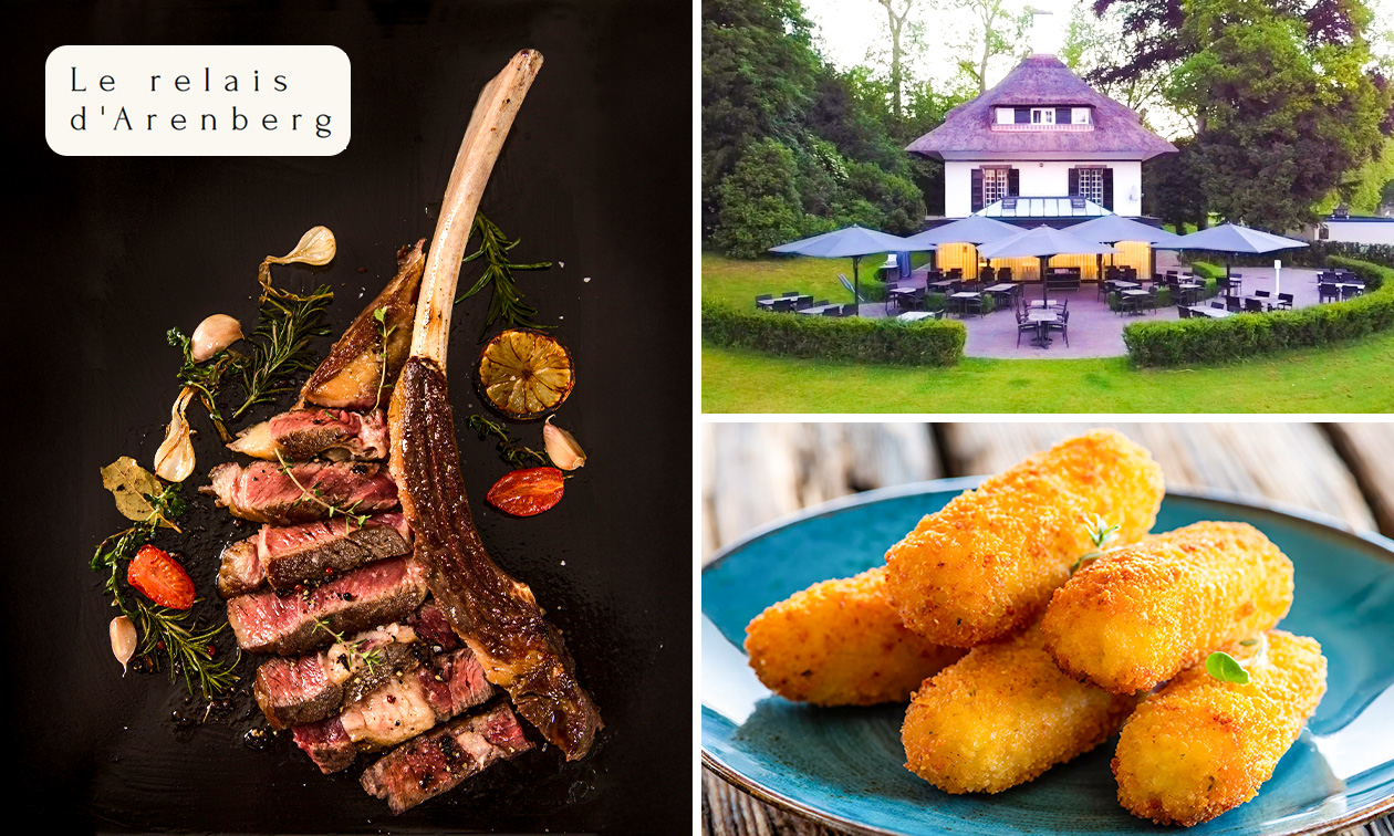 2- of 3-gangenlunch of -diner à la carte