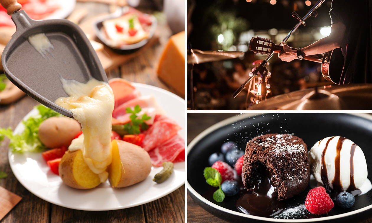 Buffet à volonté + apéritif ou concert + apéritif + évtl. buffet à volonté à Lasne