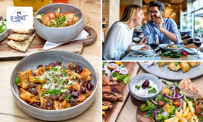 Menu grec en 2 ou 3 services à la carte au Syrtaki