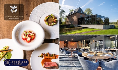 Gastronomische 5- of 7-gangenlunch of -diner bij Le Vieux Château