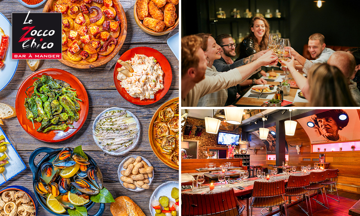 Tapaslunch naar keuze in het hart van het Carré van Luik