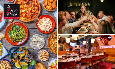 Tapas-Menü nach Wahl im Herzen des Lütticher Carrés